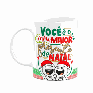 Caneca Divertida Natal - Você É o Meu Maior Presente