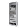 Quarto Modulado Completo Solteiro 100% Mdf 07 Peças Exclusive Branco Henn - 6