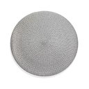 Ver imagem 1 de Jogo Americano Redondo de Plástico Cinza 38cm