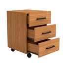 Ver mais imagens de Mesa Escritório Escrivaninha Industrial 140cm x 60cm com Gaveteiro 03 Gavetas 100% MDF F5 Office