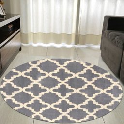 Tapete Celestine Prata - 2,50 Redondo - 2