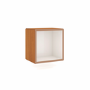 Ver imagem 2 de Nicho Quadrado 100% Mdf Basic Tb155 Freijó/off White - Dalla Costa