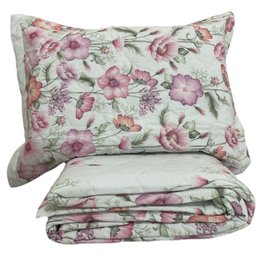 Cobre Leito Bella Estampado 03 Peças 100% Algodão 180 Fios King Dupla Face - 2