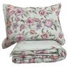 Cobre Leito Bella Estampado 03 Peças 100% Algodão 180 Fios King Dupla Face - 2