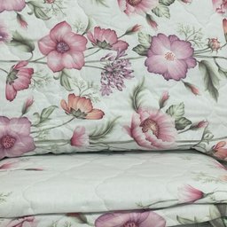 Cobre Leito Bella Estampado 03 Peças 100% Algodão 180 Fios King Dupla Face - 3