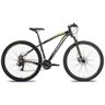 OGGI HACKER SPORT MOUNTAIN BIKE ARO 29 2019 PRETO E VERDE - 3