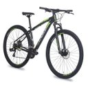 Ver imagem 1 de OGGI HACKER SPORT MOUNTAIN BIKE ARO 29 2019 PRETO E VERDE