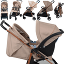 Ver imagem 3 de Carrinho de Bebe Bebe Conforto e Base Burigotto Lui Mon Amour