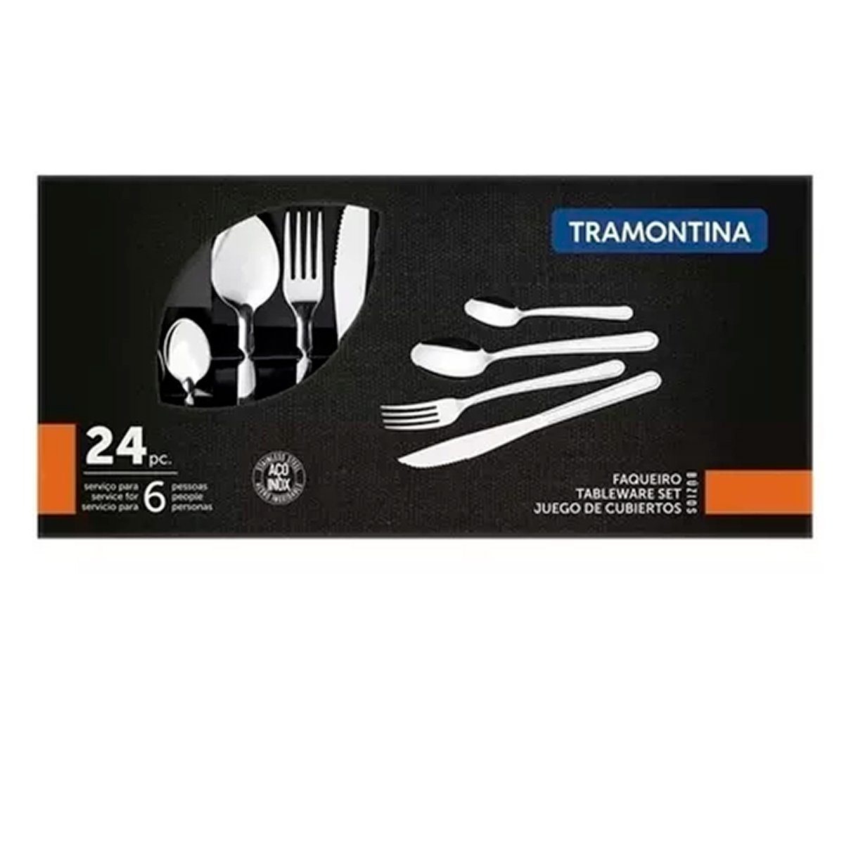 Faqueiro em Aco Inox 24 Peças Buzios Tramontina 23799071 - 7