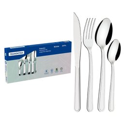 Faqueiro em Aco Inox 24 Peças Buzios Tramontina 23799071 - 4