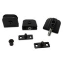 Ver imagem 1 de Kit janela pivotante para vidro temperado blindex - Preto