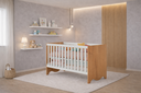 Ver imagem 1 de Berço que Vira Cama com Colchão Lunni - Mobibaby