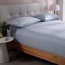 Ver imagem 3 de Jogo de Cama King Size Gran Percalle Classic Azul 4 Peças 200 Fios 100% Algodão Buddemeyer