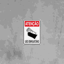 Ver imagem 3 de Combo 3 Placas De Sinalização Atenção Luva Uso Obrigatório 20x30 Acesso - S-206 F9e