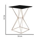 Ver imagem 4 de Mesa Bistrô E 02 Banquetas Azul Turquesa