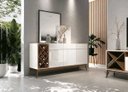 Ver imagem 1 de Buffet Aparador com Adega Passion Off-White com Naturale