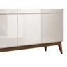Buffet Aparador com Adega Passion Off-White com Naturale - 4