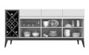Ver imagem 5 de Buffet Aparador com Adega Passion Off-White com Naturale