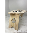 Ver imagem 3 de Comedouro Elevado Ergonômico – Cachorro - Pé Alto 50x28x23