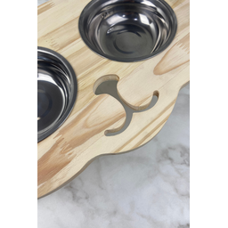Comedouro Elevado Ergonômico – Cachorro - Pé Alto 50x28x23 - 4