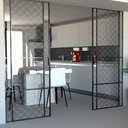 Ver imagem 5 de Pelicula Adesiva Vidro Residencial Pontos Geométrico Branca Open Star 610