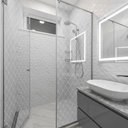 Ver imagem 3 de Pelicula Adesiva Vidro Residencial Pontos Geométrico Branca Open Star 610