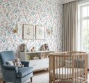 Ver imagem 2 de Papel de Parede Wiler Bambine - Floral Poá Branco Ba0036