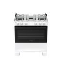 Ver imagem 1 de Fogão 5 Bocas Atlas Mônaco Plus Mesa de Inox Bivolt Branco