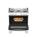 Ver imagem 5 de Fogão 5 Bocas Atlas Mônaco Plus Mesa de Inox Bivolt Branco