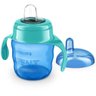 COPO EASY SIP COM ALÇA 200ML 6M+ AZUL AVENT - SCF551/05 - 1