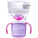 Ver imagem 3 de COPO EASY SIP COM ALÇA 200ML 6M+ ROSA AVENT - SCF551/03