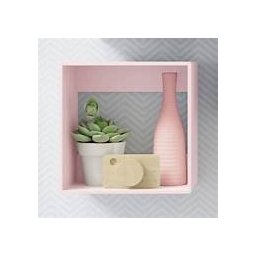 Nichos de Madeira Simples Rosa 1,2x27x24,5x15cm - 2