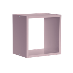 Nichos de Madeira Simples Rosa 1,2x27x24,5x15cm - 1