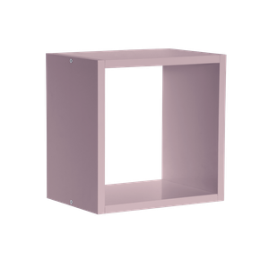 Nichos de Madeira Simples Rosa 1,2x27x24,5x15cm