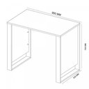 Ver imagem 2 de Mesa para Computador Office Morada Amendola e Grafito