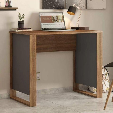 Mesa para Computador Office Morada Amendola e Grafito