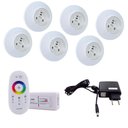Ver imagem 1 de Kit6 Led Smd Rgb 95mm com Módulo e Fonte