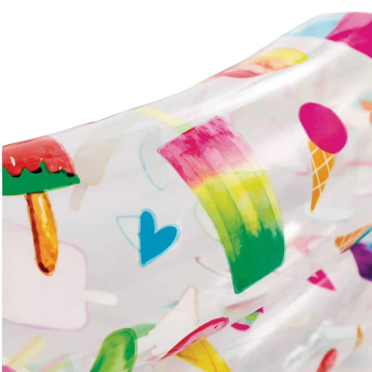 Piscina Inflável Infantil 2 Anos+ Intex 150l Frutas 122x25cm:transparente - 10