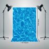 Painel Fundo Festa Fotográfico Tecido 1,5x2,2M Água de Piscina P345 - 2