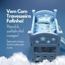 Ver imagem 5 de Berço de Brincadeira com Escorregador Azul Diversão Garantida Infantil