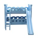 Ver imagem 1 de Berço de Brincadeira com Escorregador Azul Diversão Garantida Infantil