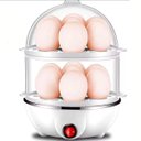 Ver imagem 1 de Cozedor Elétrico de Ovos Duplo 14 Ovos a Vapor 350W 110V