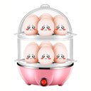 Ver imagem 3 de Cozedor Elétrico de Ovos Duplo 14 Ovos a Vapor 350W 110V