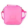 Lancheira Infantil Com Necessaire marmita Squeeze Flor Rosa - 7