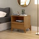 Ver imagem 1 de Mesa de Cabeceira 52cm x 56cm Premiere Marrom