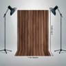 Painel Fundo Festa Fotográfico Tecido 1,5x2,2m Madeira Tom Amadeirado Fino P068 - 2