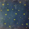 Painel Fundo Festa Fotográfico Tecido 1,5x2,2m Estrelas amarelas com fundo azul P135 - 1