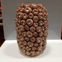 Ver imagem 3 de Vaso Decorativo Enfeite Casa Cerâmica 31x21x21cm Bege