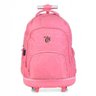 Mochila de Rodinha e Costas Capricho Crinkle Rosa DMW 11909 COR: ROSA - 1