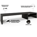 Ver mais imagens de Kit 03 Suportes para Monitor Stand Home Office Lap 90 cm L03 Preto - Lyam Lyam Decor